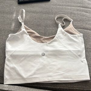 lululemon athletica White and Tan Bandeau